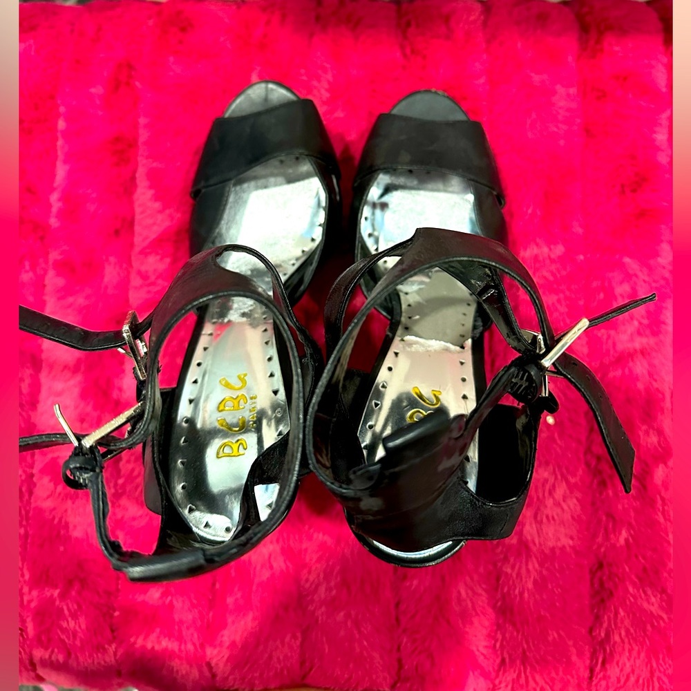 Black BCBG heels. Women size 7.5